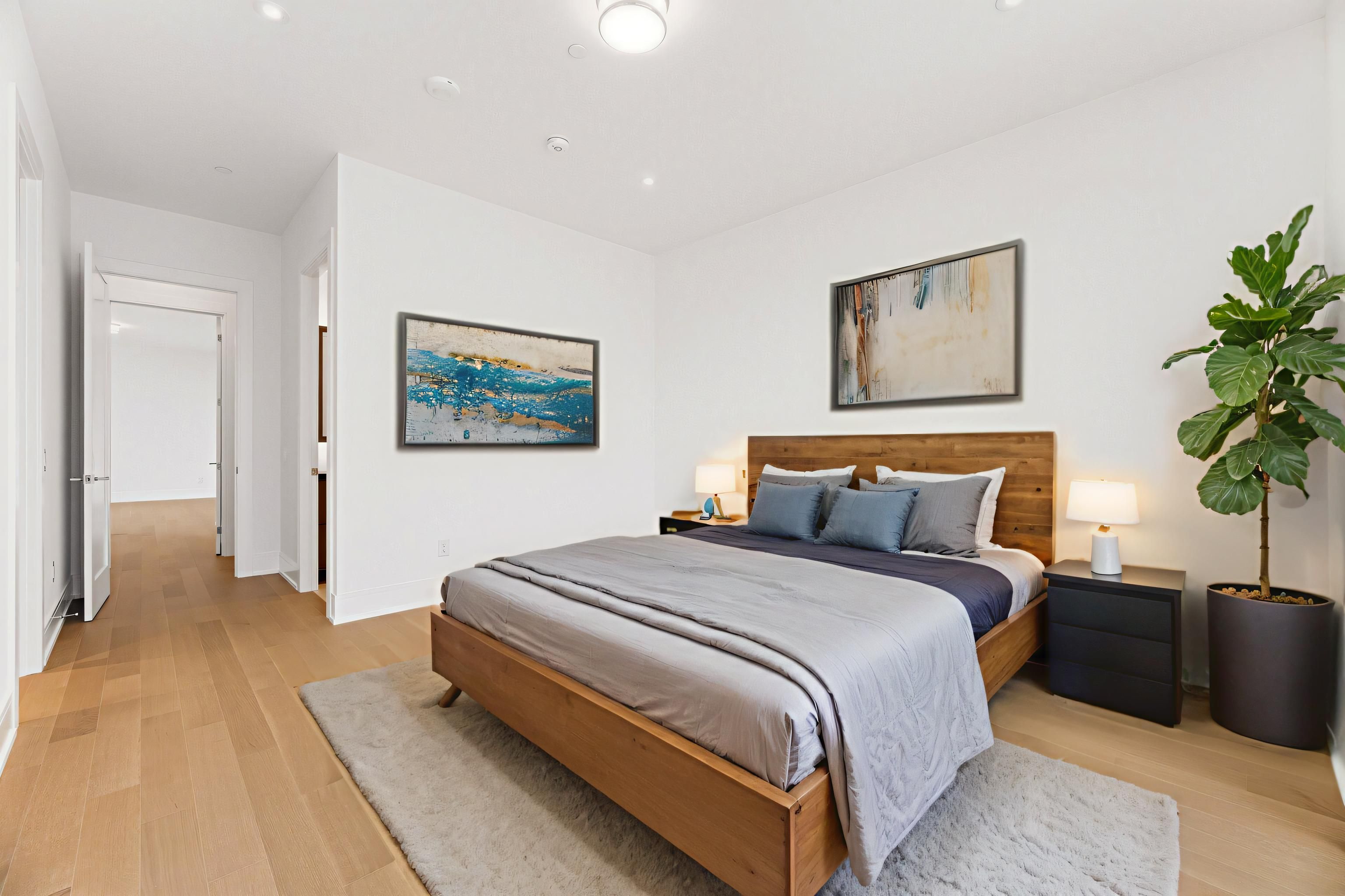 Bedroom 2 Staged